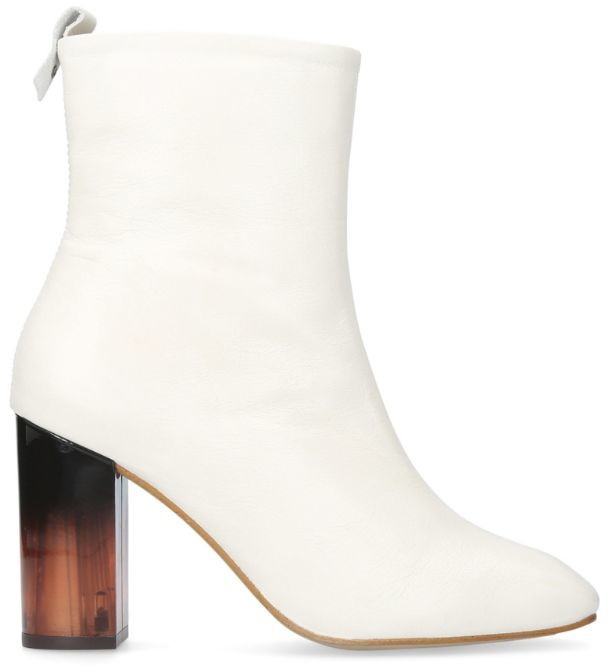 Kurt Geiger London Leather Strut Boots