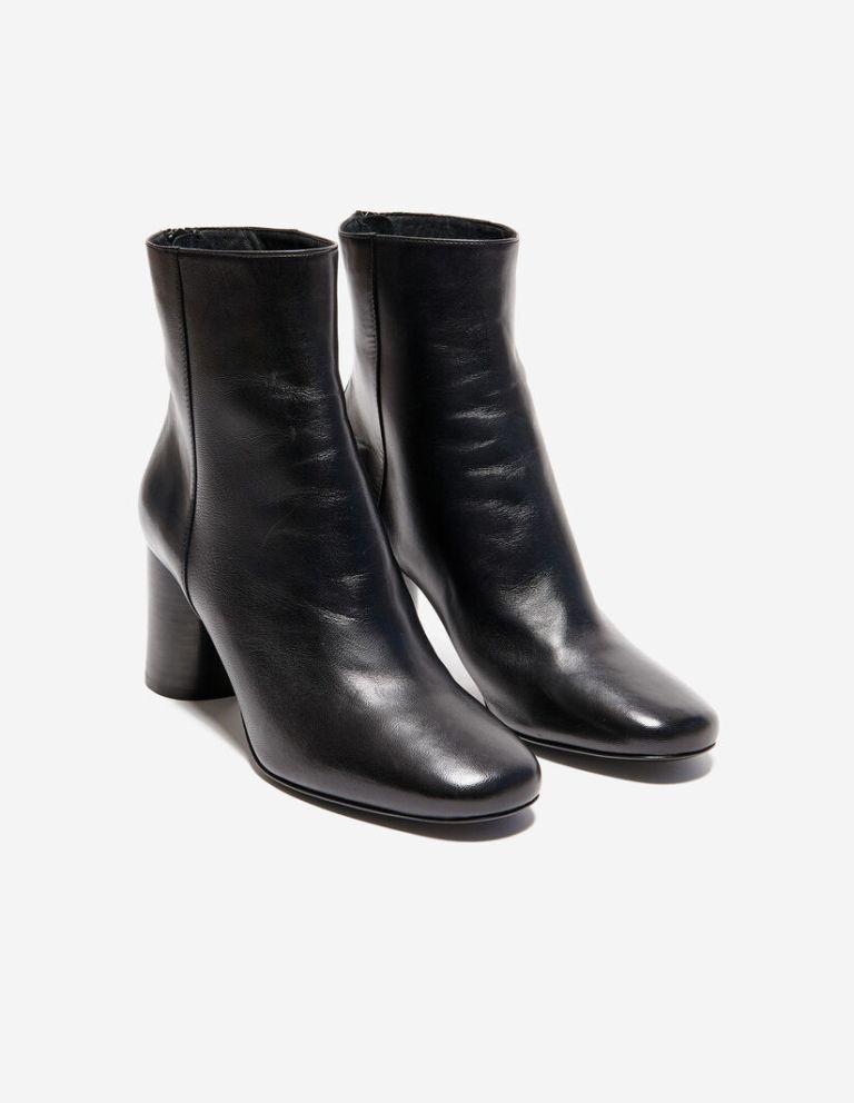 Sandro Paris Leather Ankle Boot