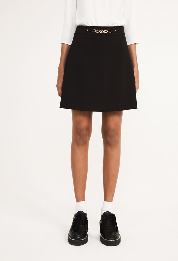 Claudie Pierlot Chain-Detail Mini Skirt