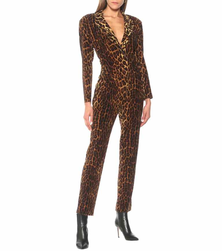 Norma Kamali Leopard-print jumpsuit v2