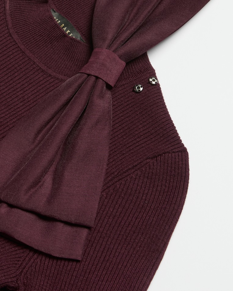 Ted Baker Ambher Extravagant Bow Jumper detail
