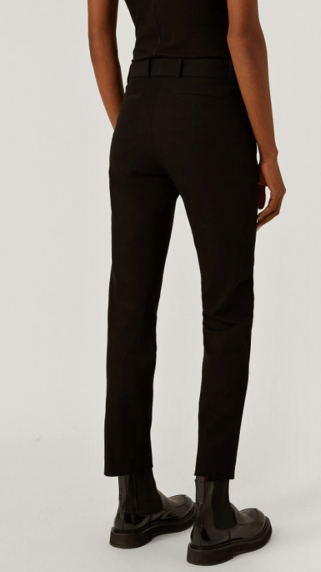 Joseph New Eliston Gabardine Stretch Trousers black