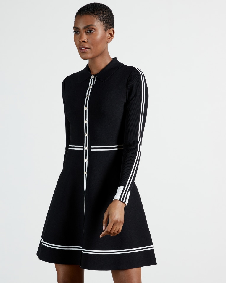 Ted Baker Sofiyya Shirt style skater dress