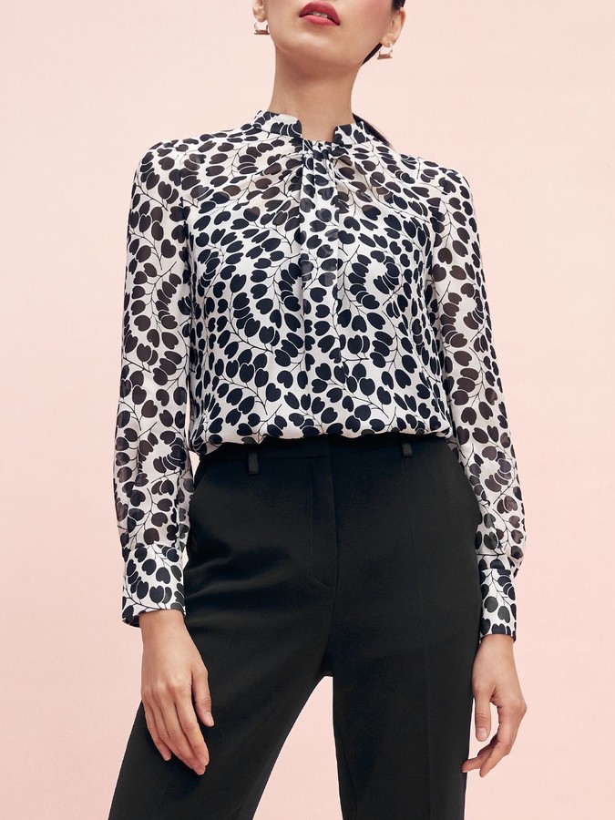 The Fold Allandale Silk Blouse