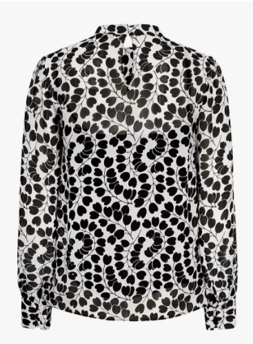 The Fold Allandale Silk Blouseback view