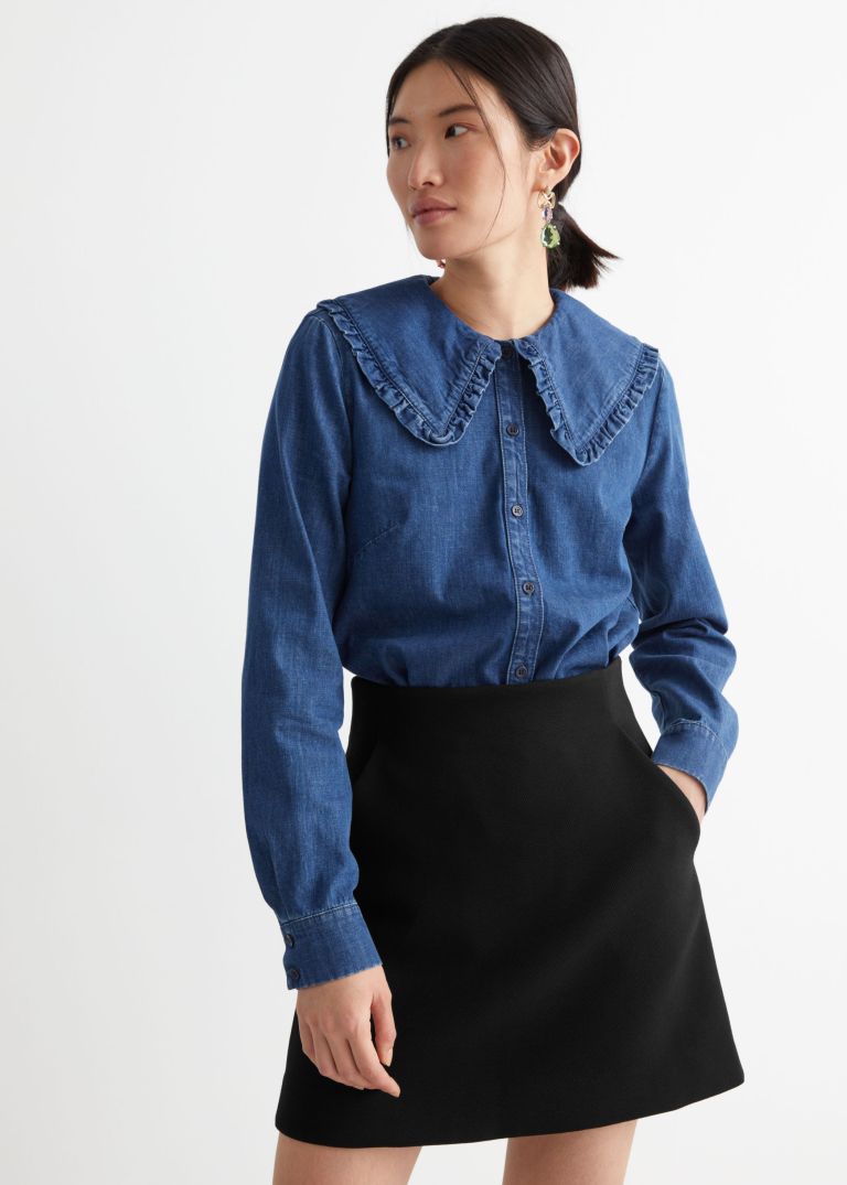 And Other Stories A Line Mini Skirt v2