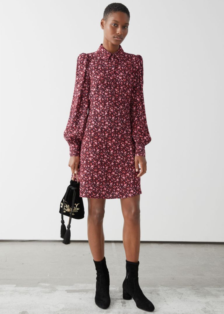 And Other Stories Mini Shirt Dress