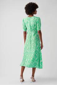 Great Plains Fresh Ditsy Round Neck Dress back view