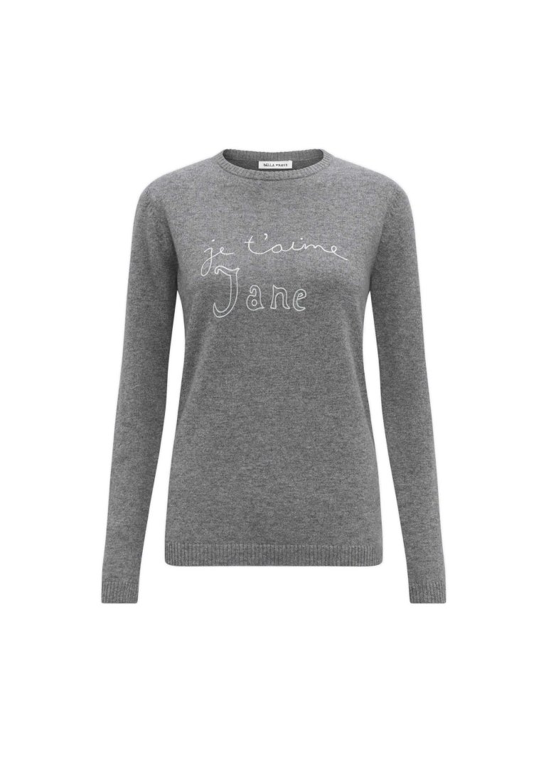 Bella Freud Je t'aime Jane Cashmere Jumper