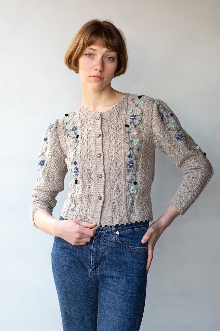 Michaela Buerger Cardigan Artemis