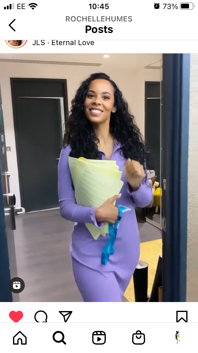 where to get all Rochelle Humes This Morning dresses purple polo dress purple cro boots 3 September 2021 Photo Rochell Humes