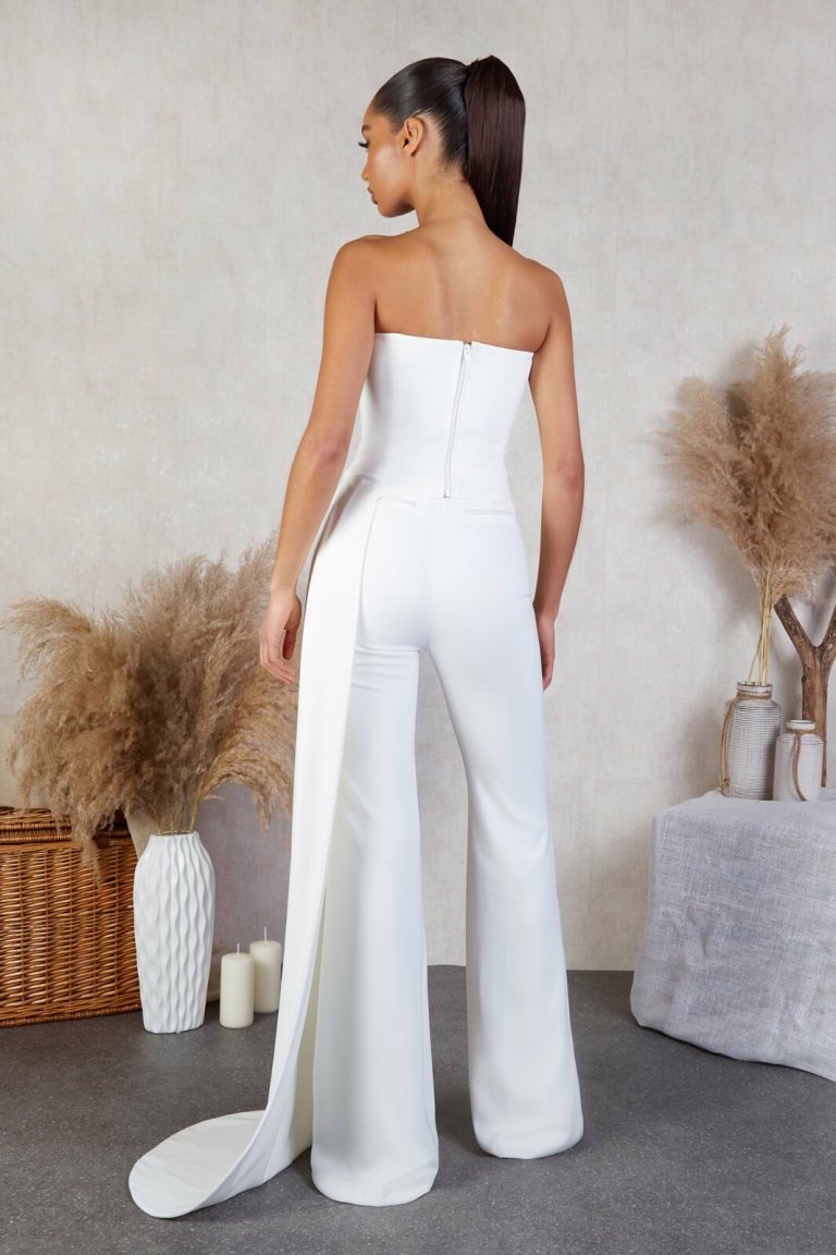 Nadine Merabi Faye top Charlotte Trousers back view