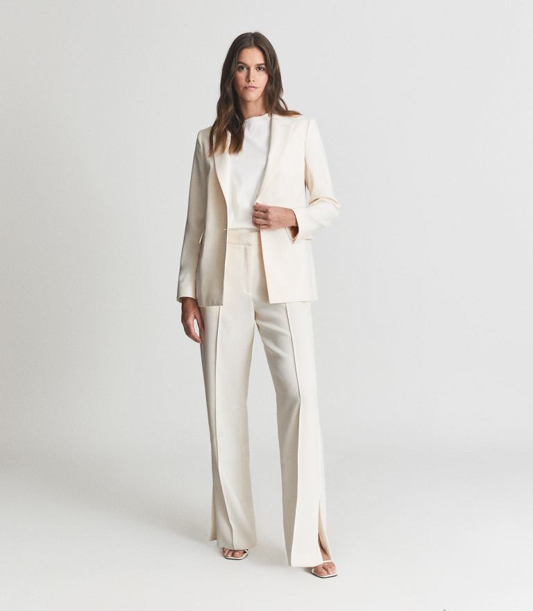 Reiss Leah Wide Leg Tailored Trousers