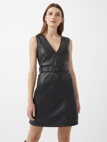Great Plains Faux Leather Dress