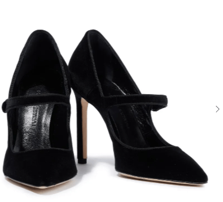 Magda Butrym Velvet Mary Jane pumps