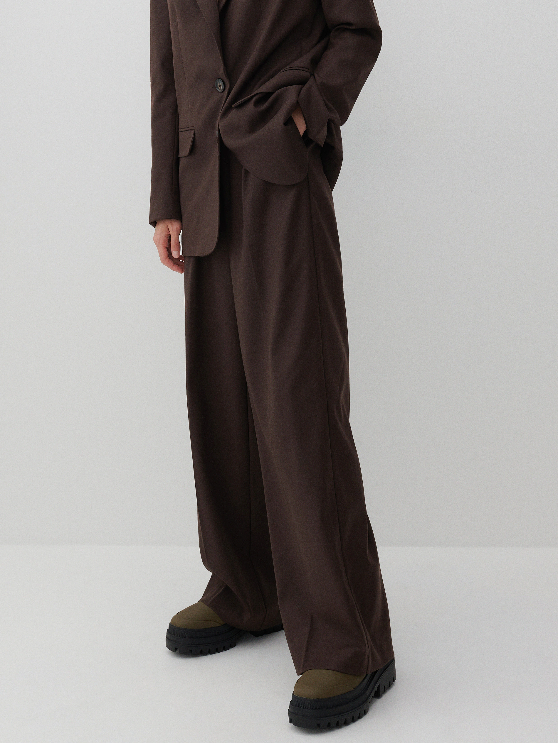 Reserved Wool Rich Trousers