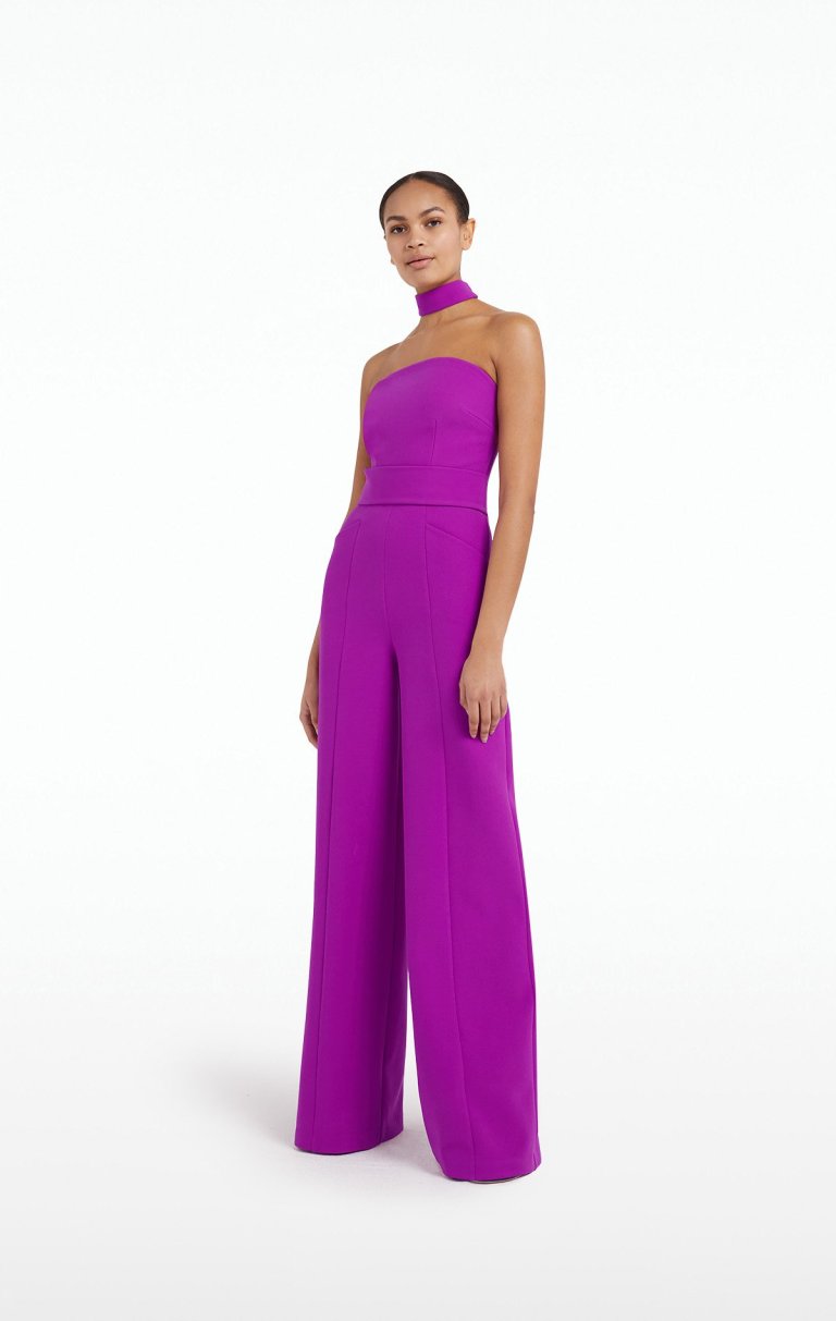 Safiyaa Ichi Jumpsuit magenta