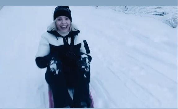 where to get Holly Willoughby black and white ski jacket 9 January 2022 Photo Holly Willoughby