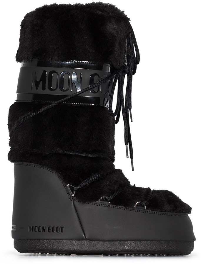 Icon faux-fur snow boots