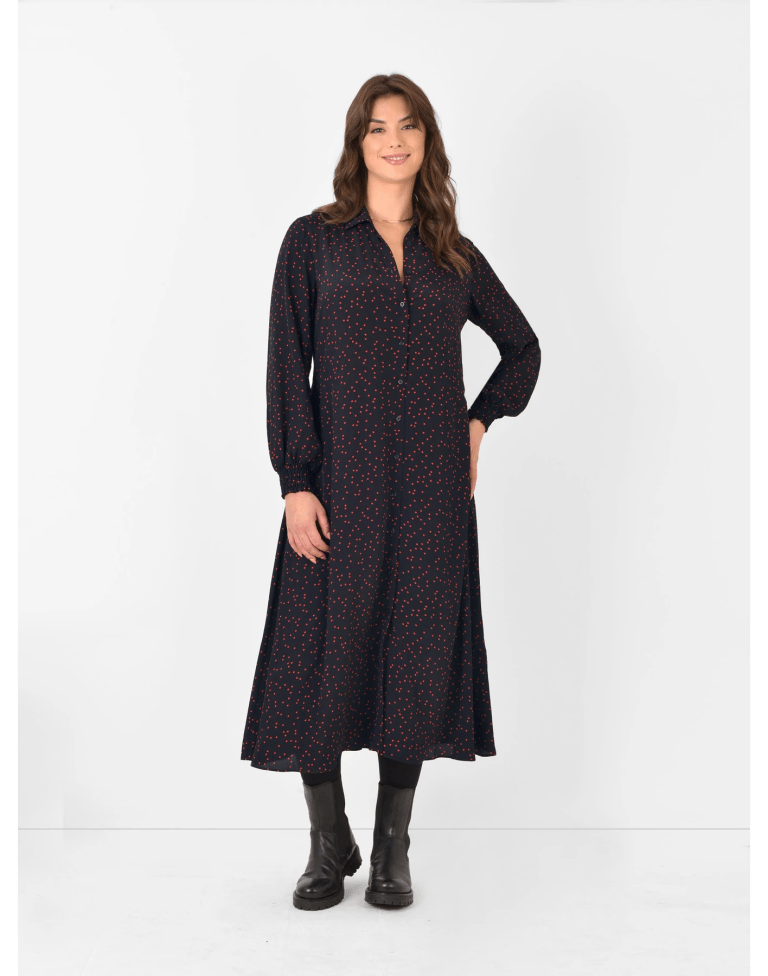 Live Unlimited Star Print Shirt Dress