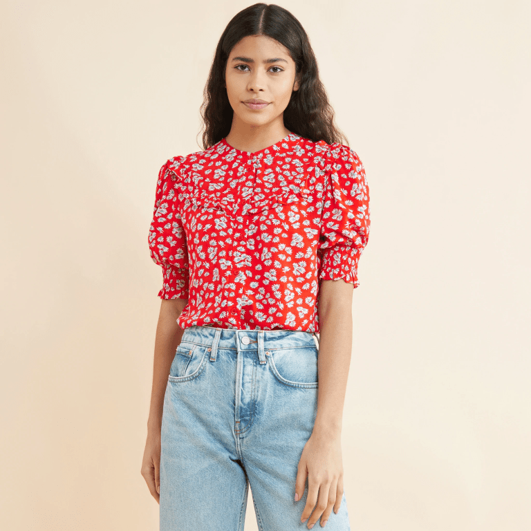 Albaray Daisy Frill blouse