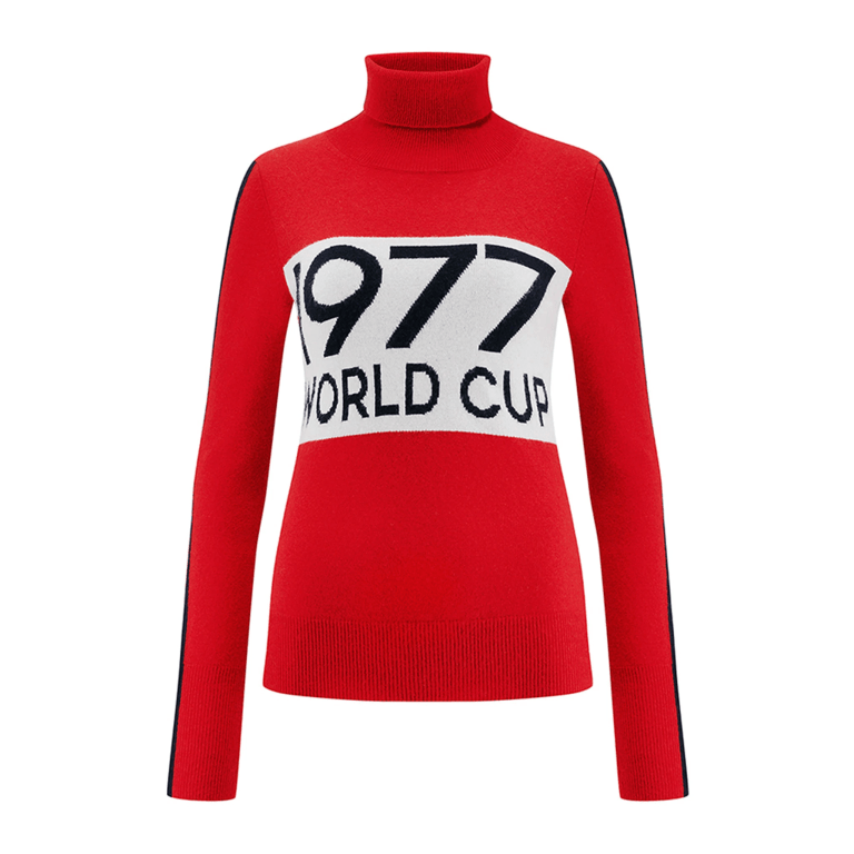 We Norwegians 1977 World Cup Sweater in Red