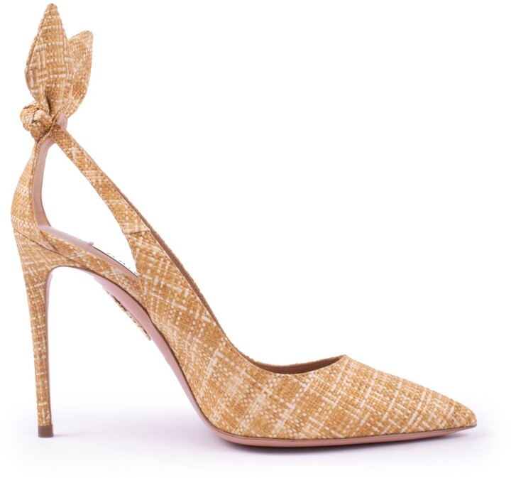 Aquazzura Bow Tie Pump 105
