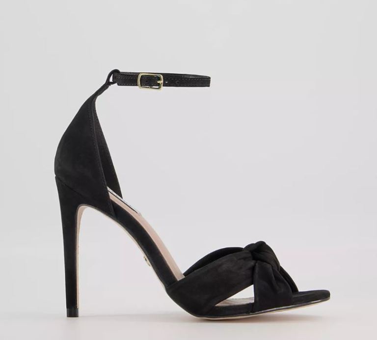 Office Hacker Twist Vamp Stiletto Heeled Sandals