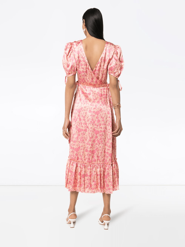 The Vampires Wife The Honey Trap Dress back view