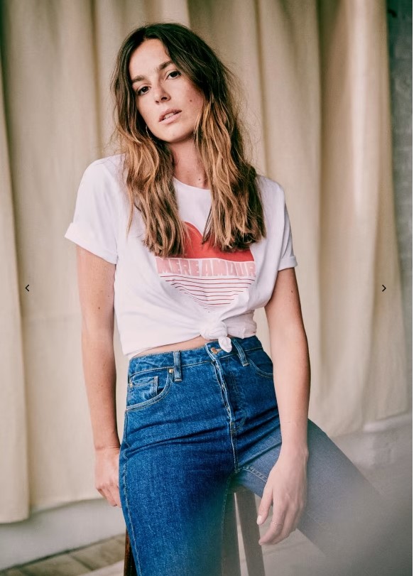 Sezane Tee shirt Mere amour