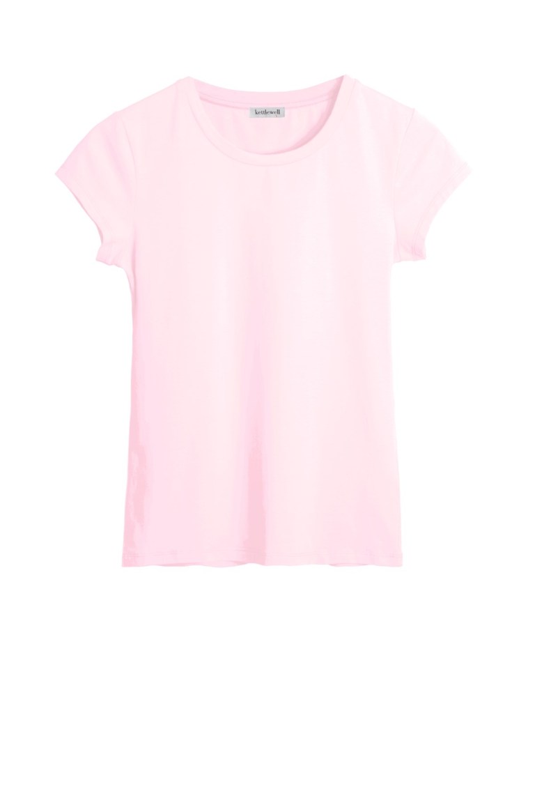 Kettlewell Everyday Cotton Tee Pink Ice