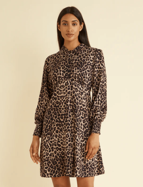 Albaray Animal Empire Line Short Dress