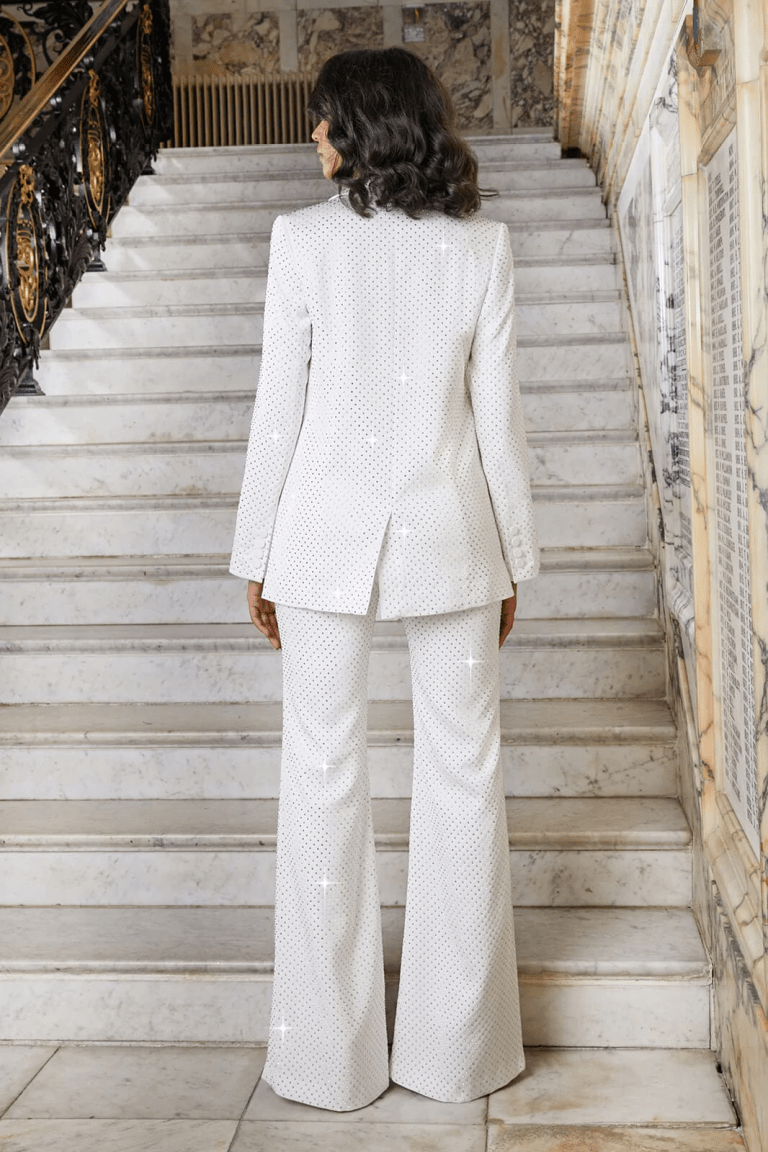 Nadine Merabi Kira white trousers