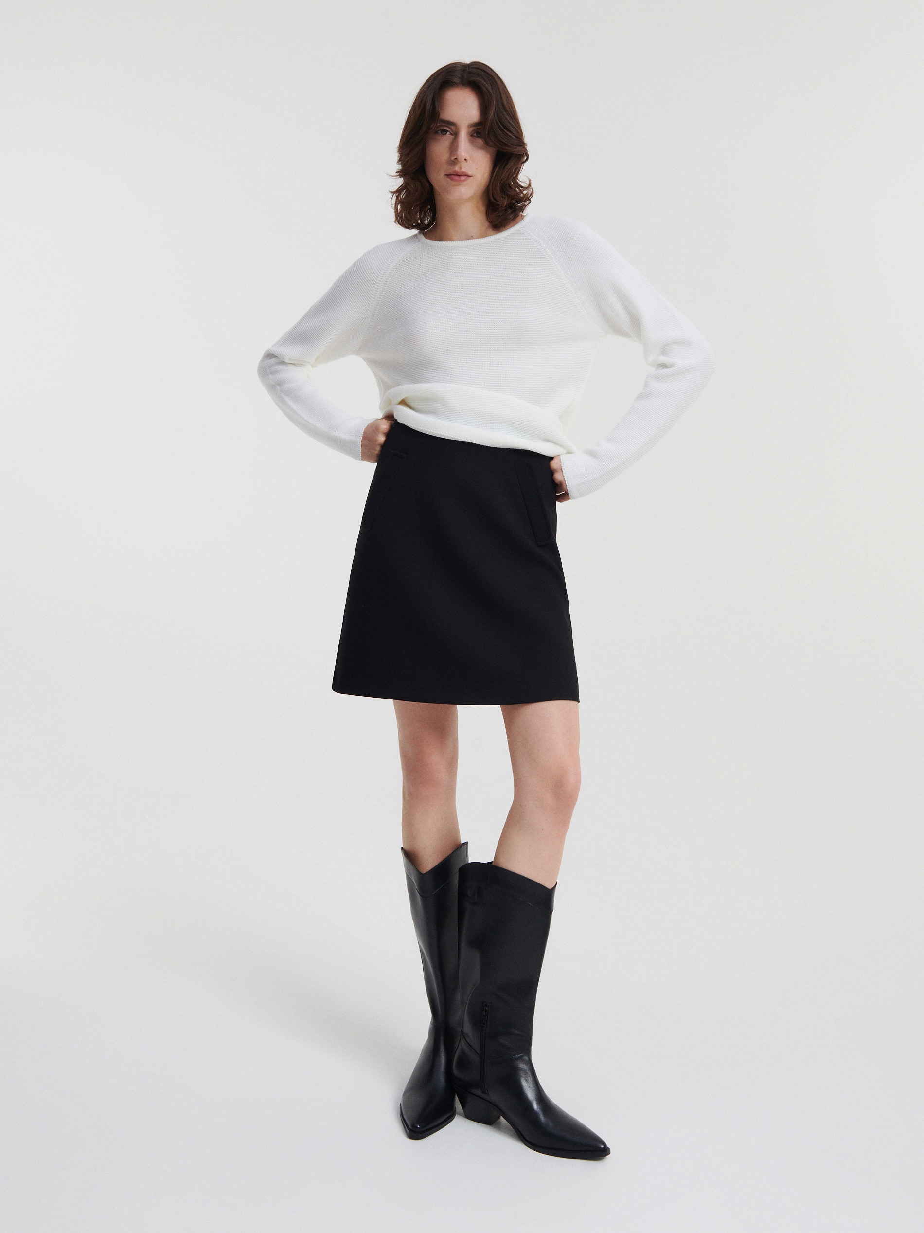 Reserved Viscose Skirt