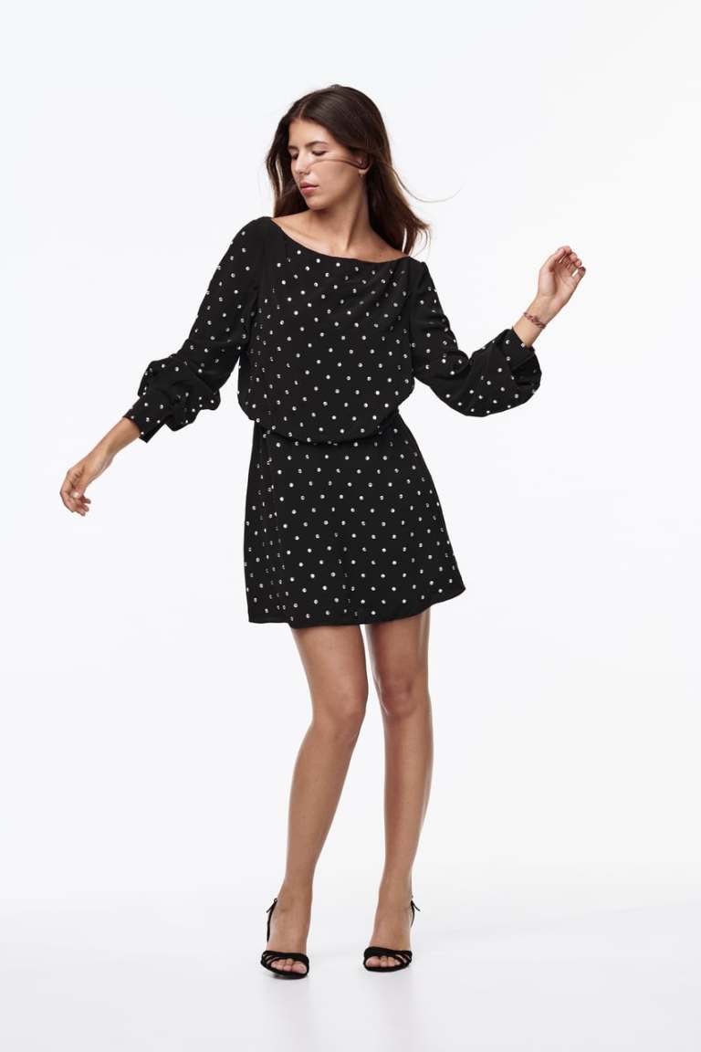 Zara Rhinestone Dress