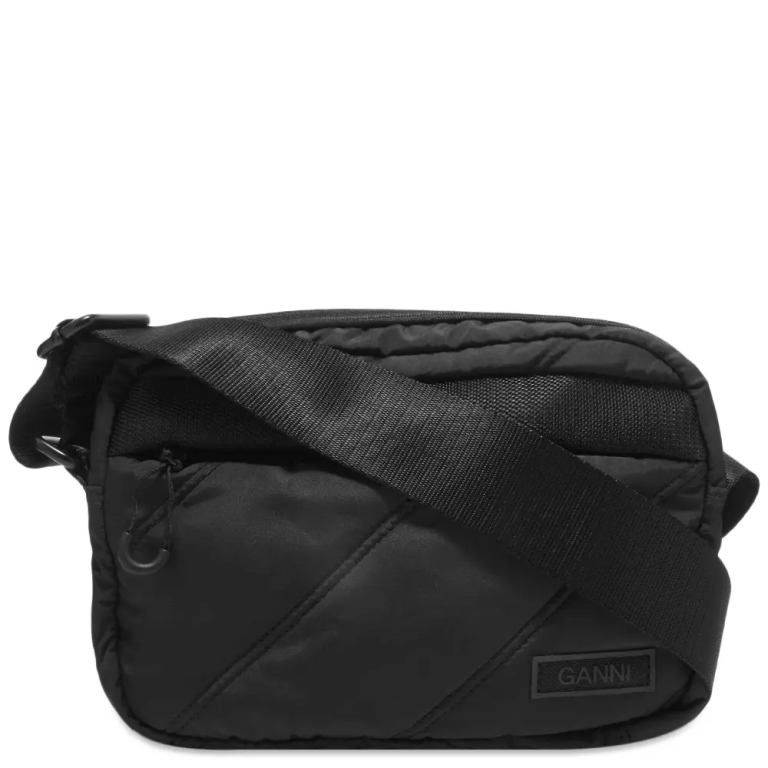 Ganni Quilted Recycled Tech Bag