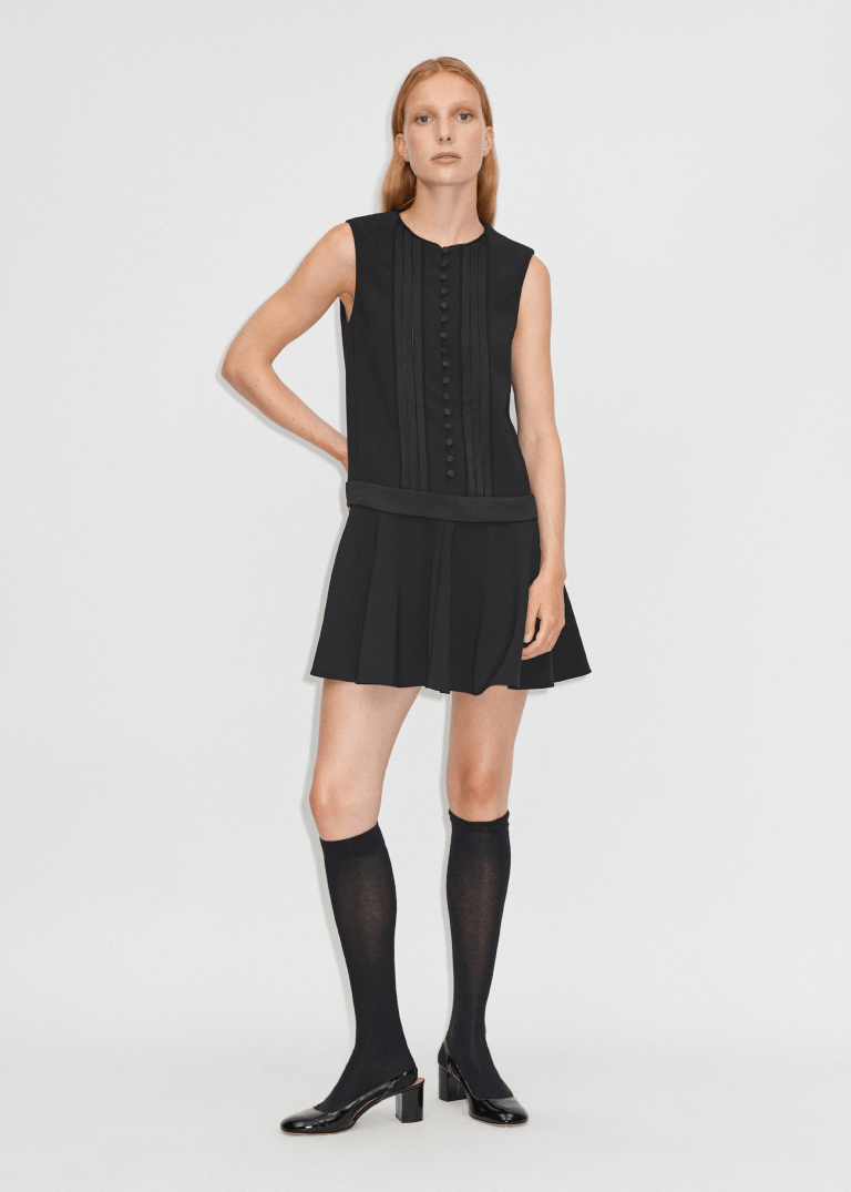 Me &amp; Em Fluid Tux Shift Dress