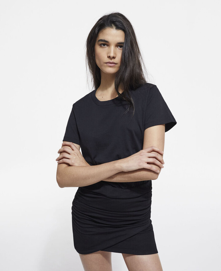 The Kooples Short Black Cotton Dress