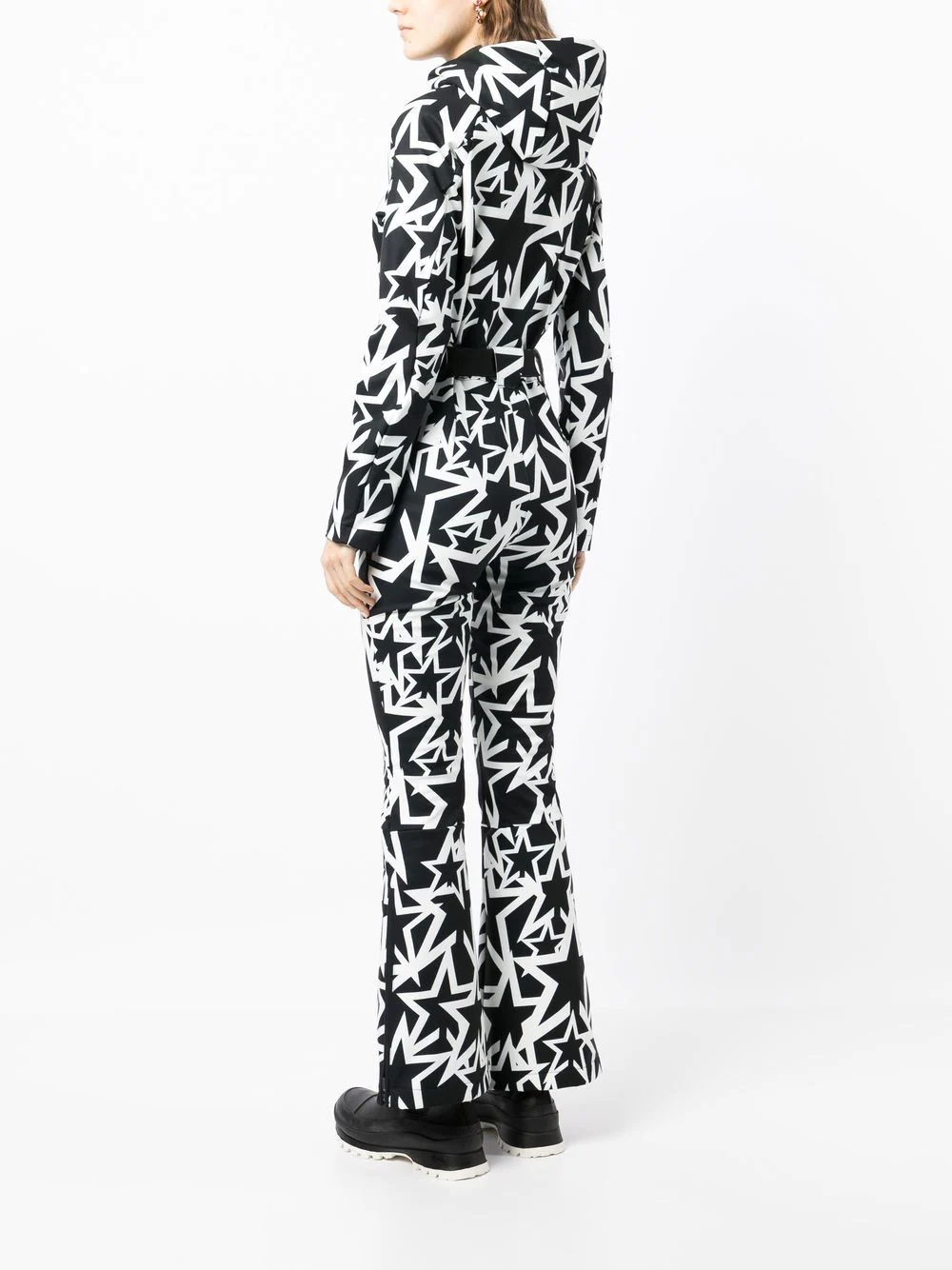 Perfect Moment Nova star-print ski jumpsuit back view