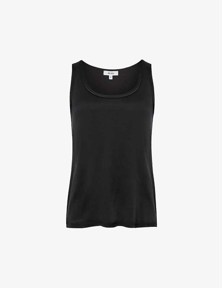Reiss Riley round neck top