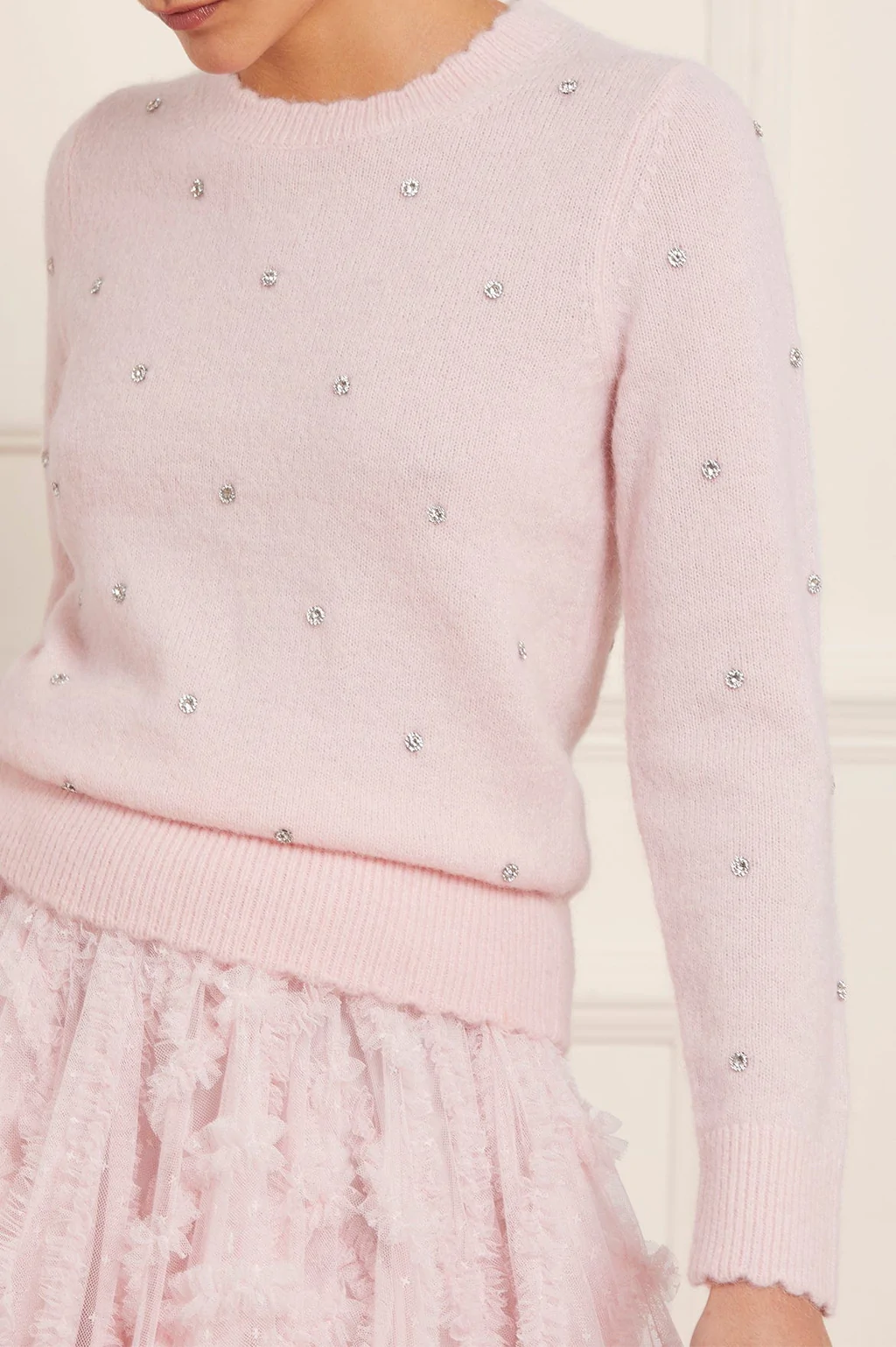 Needle and Thread Embellished Short Jumper