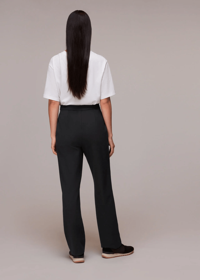 Whistles Ponte Slim Leg Trouser back view