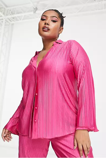 Simply Be Plissé Shirt