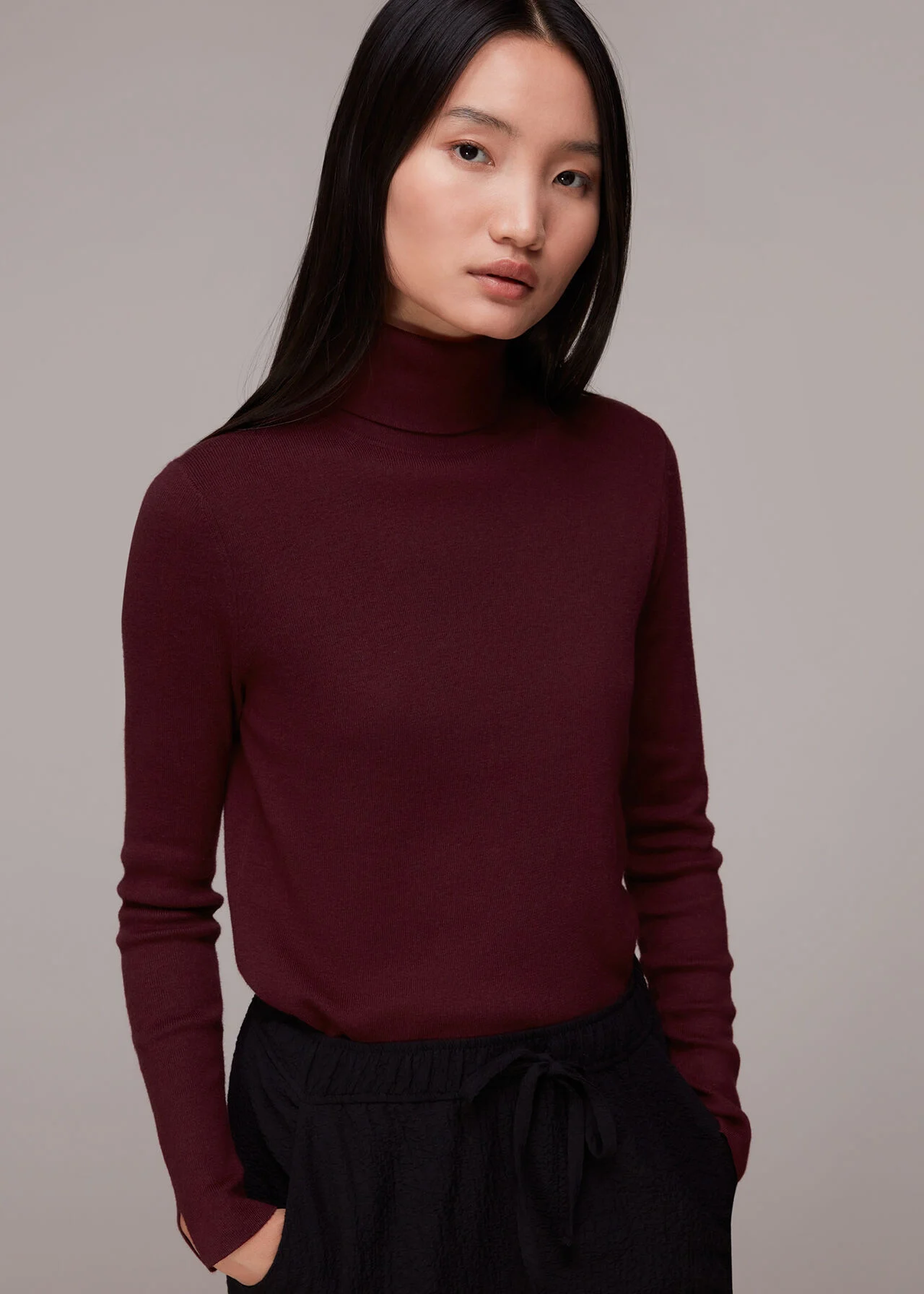 Whistles Maja Knitted Polo