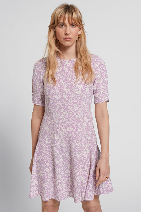 &amp; Other Stories Printed Flared Skirt Dress