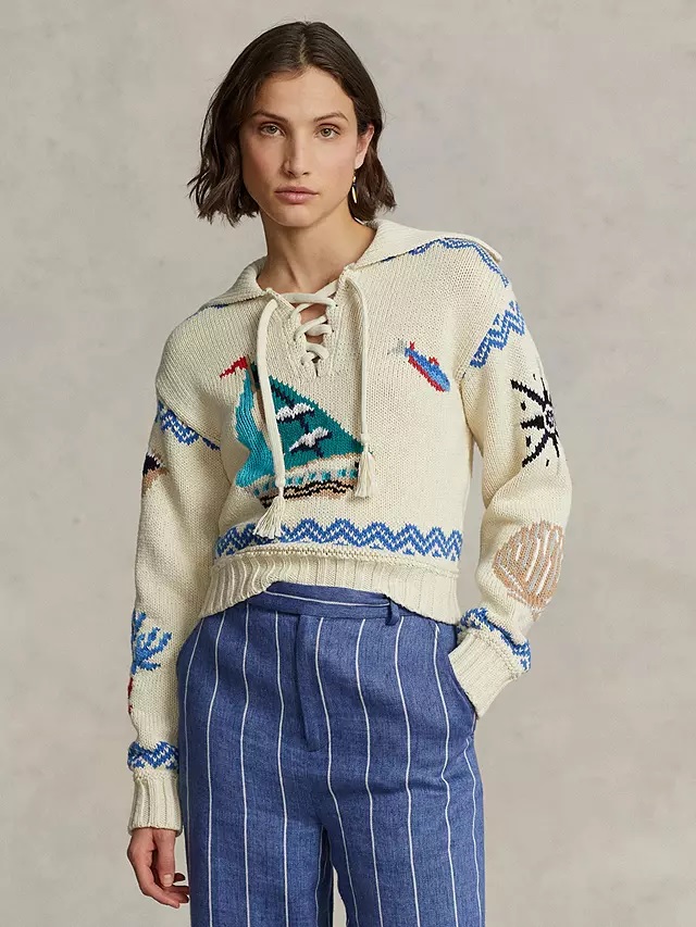 Polo Ralph Lauren Boat Rib Knit Jumper