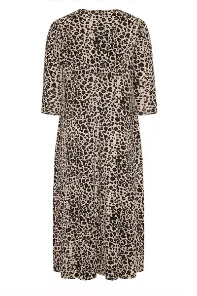 Your 34 Length Sleeve Midaxi Split Hem Dress back view