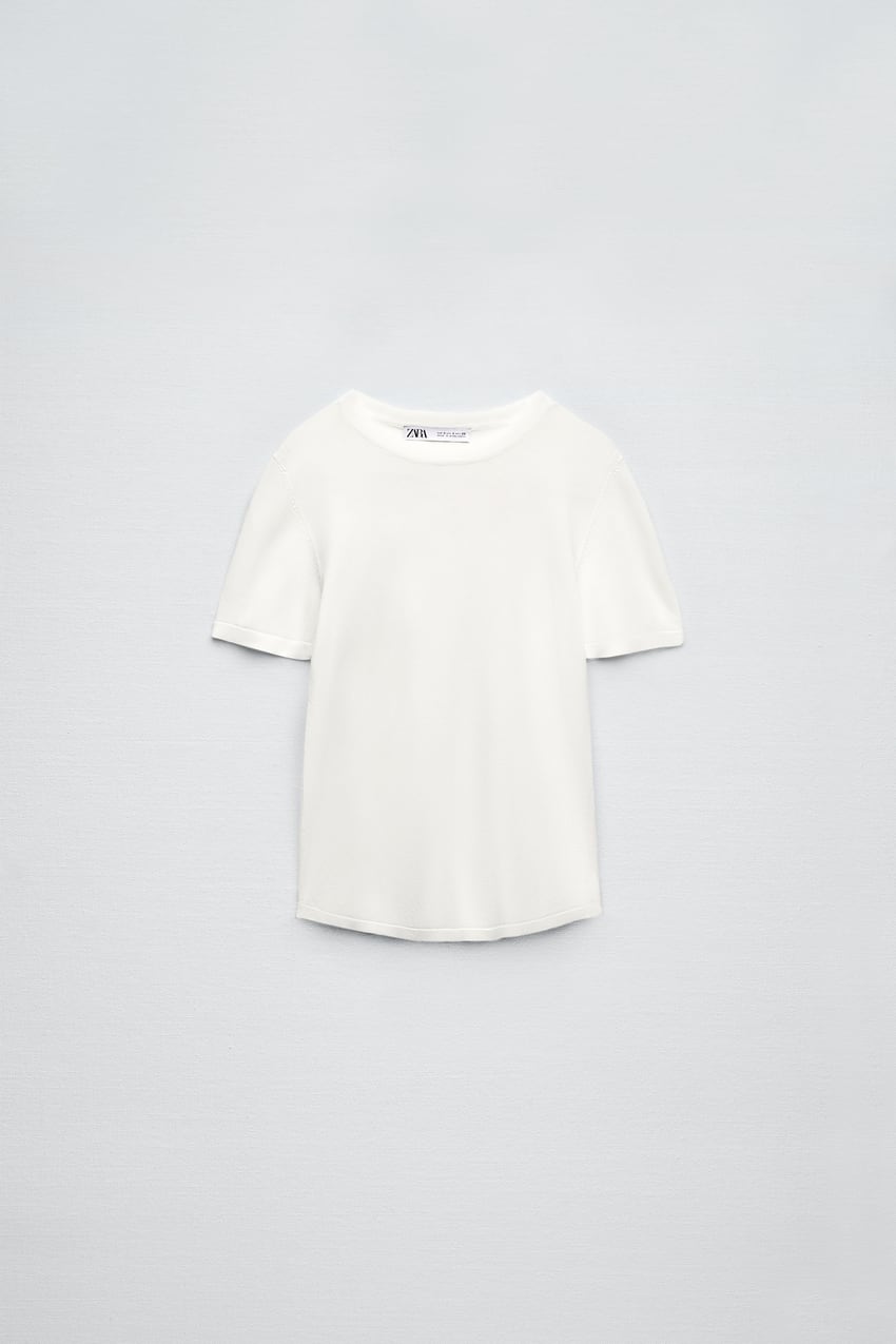 Zara Basic Extra-Fine Kint top