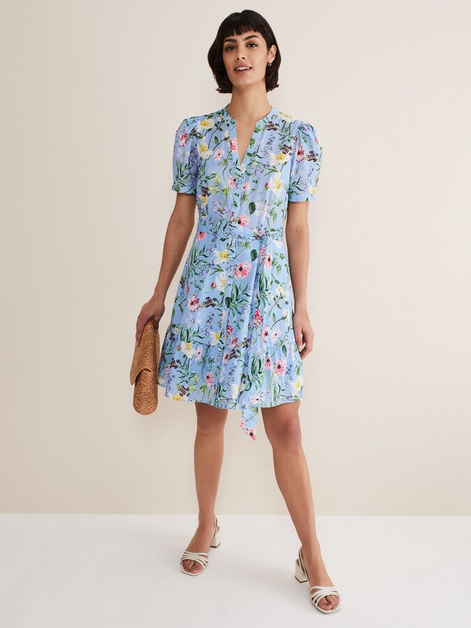 Phase Eight Velma Floral Shirt Dress