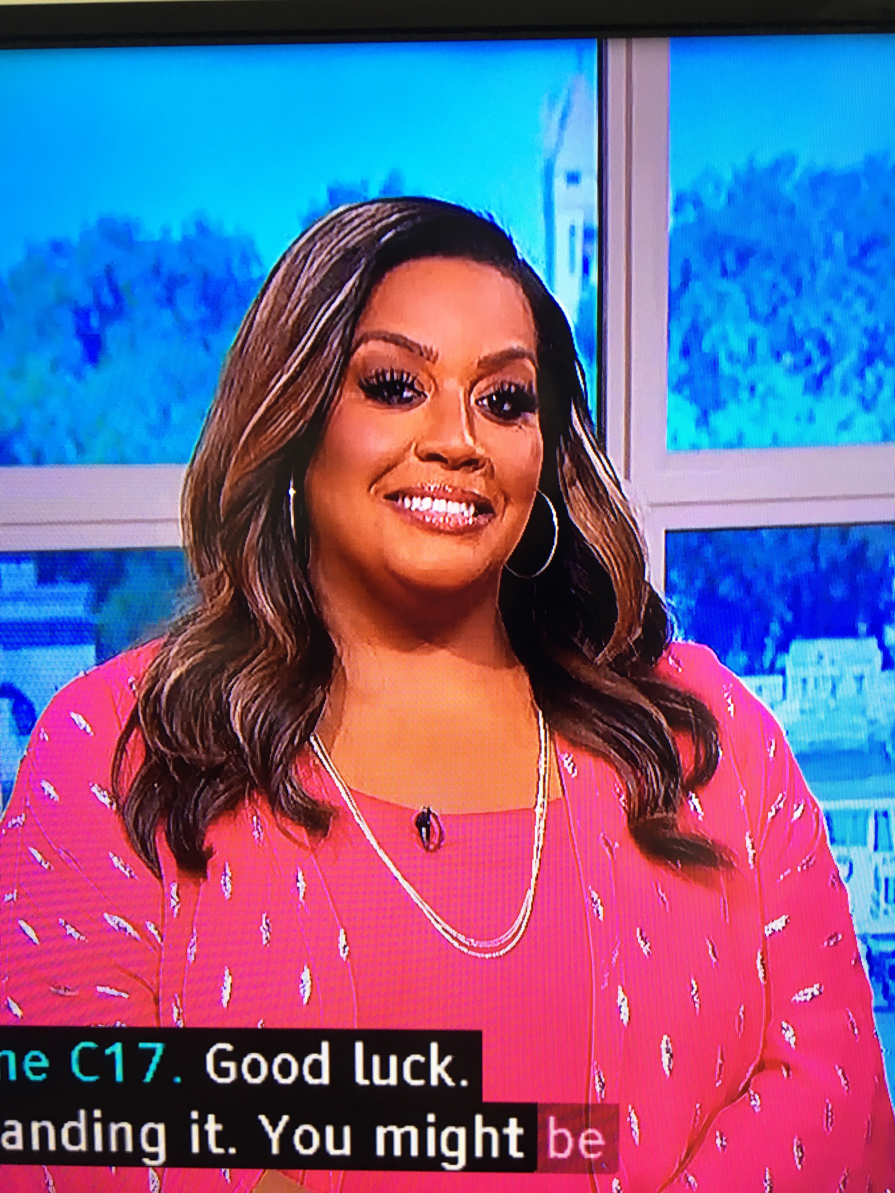 where to get all Alison Hammond This Morning outfits pink metallic thread kimono pink dress 14 July 2023 photo ITV